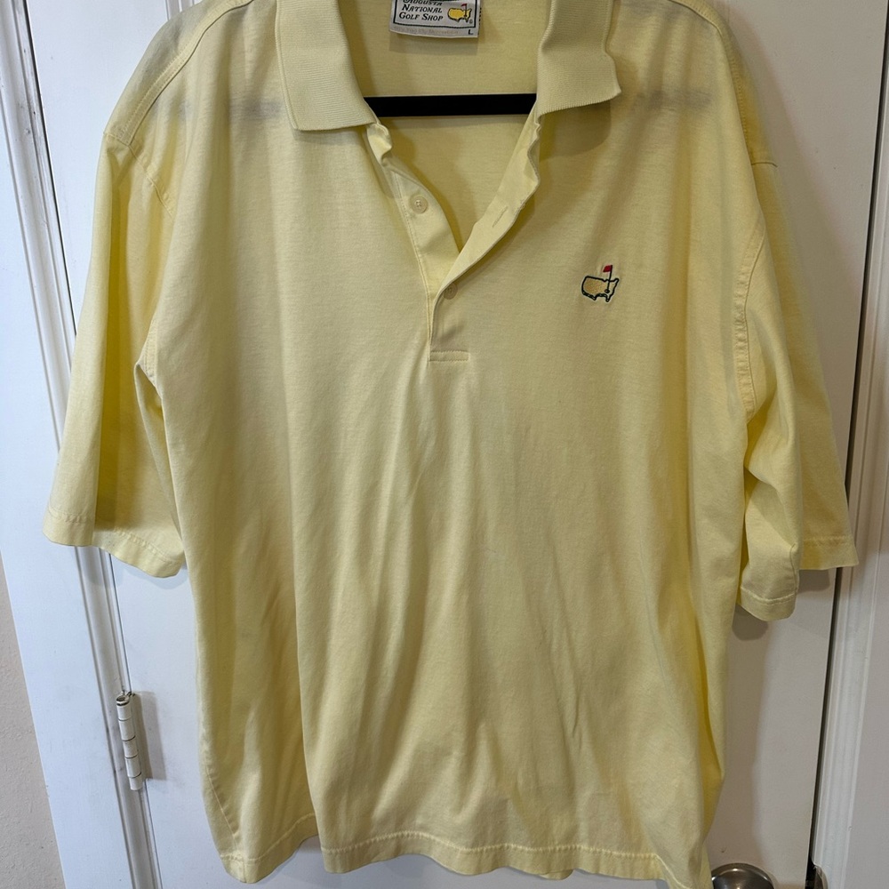 Master’s Yellow Polo Shirt- Augusta National Golf Shop